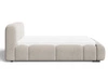 Polsterbett mit Bettkasten und Lattenrost 120x200 Aubi Beige