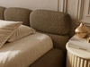 Polsterbett mit Bettkasten und Bettrost 160x200 Sweet Low Braun