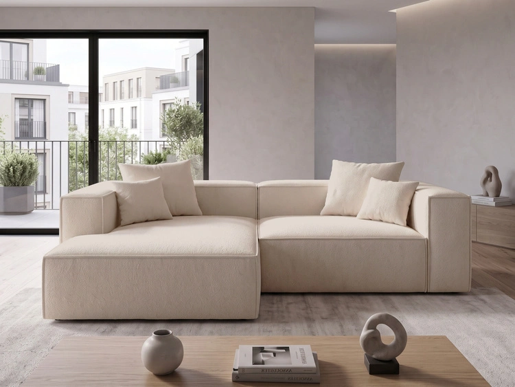 Ecksofa L Links Vellaro Beige