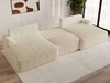 Wohnlandschaft mit Schlaffunktion und Bettkasten Serene Beige