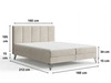 Boxspringbett mit Bettkasten 160x200 Vendi Beige