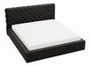 Polsterbett mit Bettkasten und Lattenrost 180x200 Apollo  Schwarz