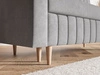 Schlafsofa mit Bettfunktion und Bettkasten Castelo Grau