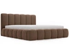 Polsterbett Ohne Bettkasten mit Lattenrost 140x200 Cloud Braun