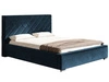 Polsterbett mit Bettkasten und Lattenrost 180x200 Tonale Dunkelblau