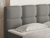 Boxspringbett mit Bettkasten 140x200 Rivon Grau