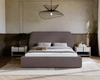 Polsterbett mit Lattenrost 120x200 Blossom - Braun