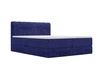 Boxspringbett mit Bettkasten 140x200 Forte Dunkelblau