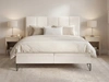 Boxspringbett mit Bettkasten 160x200 Vendi cremig