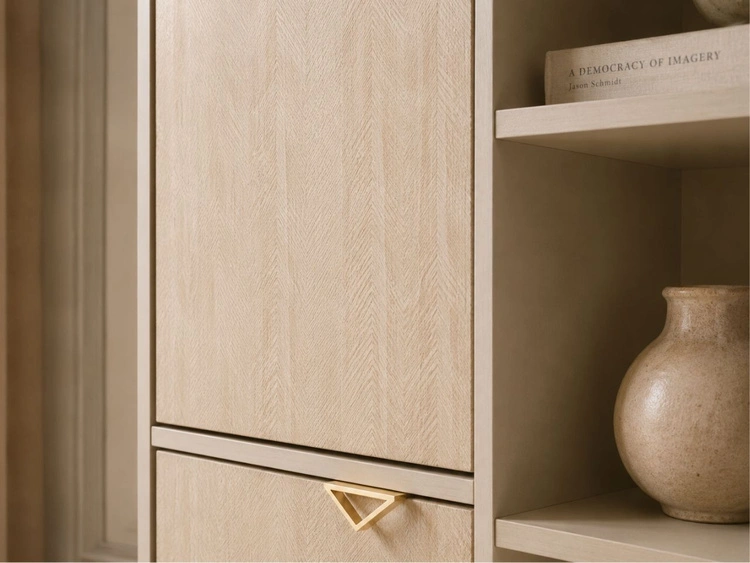 Regal mit Türen Modena Beige