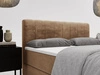 Boxspringbett mit Bettkasten 180x200 Forte Beige