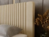 Polsterbett mit Bettkasten und Lattenrost 140x200 Malmo Beige