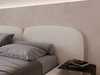 Polsterbett mit Bettkasten und Lattenrost 180x200 Palermo Creme