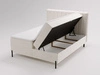 Boxspringbett mit Bettkasten 180x200 Primavera Creme