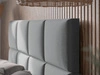 Polsterbett mit Lattenrost 160x200 Luxe Beige
