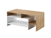 Stilvoll Wohnzimmer-Set Alvano Braun, Weiß
