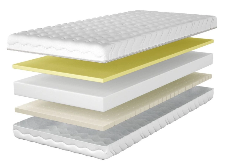 Schaumstoffmatratze mit Memory-Schaum und Latex Tenso 160x200