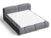 Polsterbett mit Bettkasten und Lattenrost 120x200 Aubi Dunkelgrau