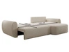 Ecksofa L-Form mit Schlaffunktion und Bettkasten Avessio Beige