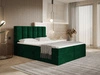 Boxspringbett mit Bettkasten 140x200 Cascada Grün