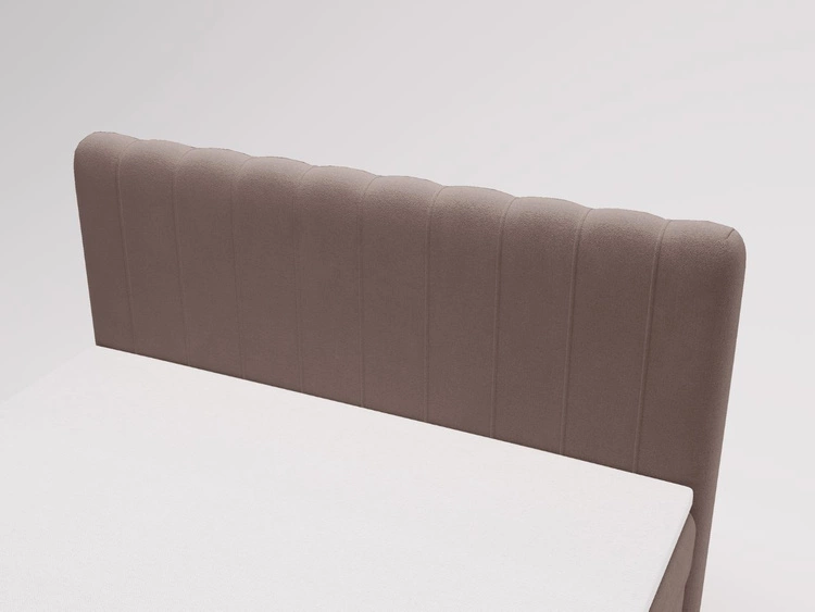Boxspringbett mit Bettkasten 140x200 Osteno Braun