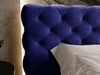 Polsterbett mit Bettkasten und Lattenrost 140x200 Apollo Blau