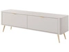 TV-Lowboard mit Türen 160 cm Latina Beige