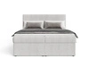 Boxspringbett mit Bettkasten 160X200 Brisa Grau