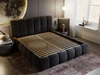 Polsterbett Ohne Bettkasten mit Lattenrost 120x200 Cloud Anthrazit