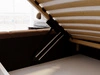 Polsterbett mit Bettkasten und Lattenrost 180x200 Mellow Braun