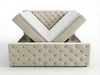 Boxspringbett mit Bettkasten 160x200 Montego Creme