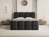 Boxspringbett mit Bettkasten 160x200 Rivon Schwarz