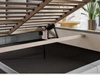 Polsterbett mit Bettkasten und Lattenrost 120x200 Malo Dunkelblau
