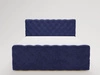 Boxspringbett mit Bettkasten 160x200 Lunaris Blau