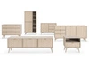 Regal mit Türen Modena Beige