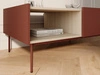 Couchtisch mit Stauraum Drevo Rot