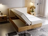 Boxspringbett mit Bettkasten 160x200 Forest Beige
