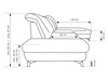 Ecksofa L-Form Links mit Schlaffunktion und Bettkasten Hannover Dunkelgrau
