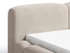 Polsterbett mit Bettkasten und Lattenrost 140x200 Aubi Beige