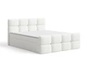 Boxspringbett mit Bettkasten 120x200 Rivon Creme
