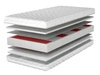 Taschenfederkernmatratze Multipocket mit Polyurethanschaum Verano 90x200