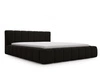 Polsterbett mit Bettkasten und Lattenrost 120x200 Orio Schwarz