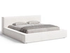 Polsterbett mit Bettkasten und Lattenrost 180x200 Mali Creme