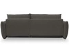 Ecksofa L-Form mit Schlaffunktion und Bettkasten Bene Schwarz