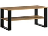 Set industrial Wohnzimmermöbel Lavore Wotan Eiche, Schwarz matt