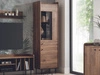 Vitrinenschrank 60 cm Vasa Braun