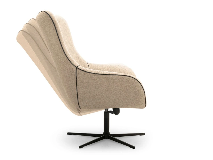 Drehbarer Sessel Deves Beige