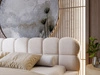 Polsterbett mit Bettkasten und Lattenrost 120x200 Plaza Beige