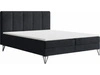 Boxspringbett mit Bettkasten 120x200 Vendi grau