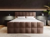 Boxspringbett mit Bettkasten 140x200 Alicante Braun